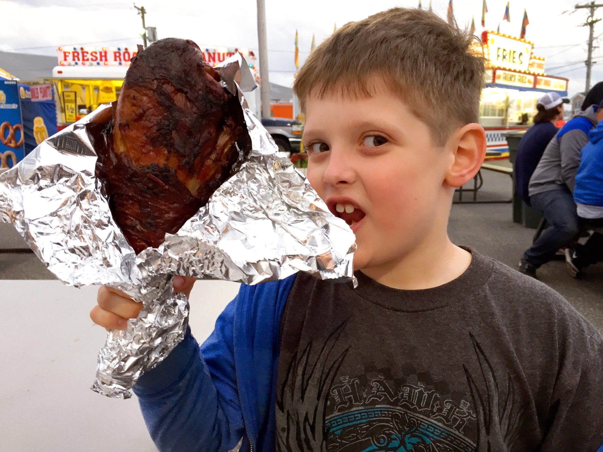 fair turkey leg calories