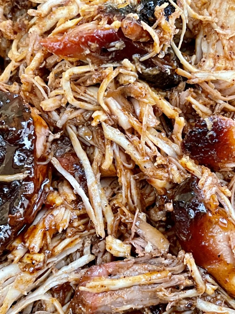 Pulled Sauced Turkey
